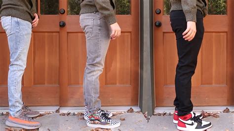 best tapered jeans for sneakers.